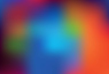 Dark Multicolor vektörü soyut parlak şablon. Gradyan tasarımlı, soyut, ışıltılı çizimler. Web siteniz için bulanık tasarım.