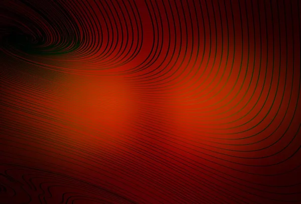 Donkerrode Vector Achtergrond Met Wrange Lijnen Een Circumflex Abstracte Illustratie — Stockvector
