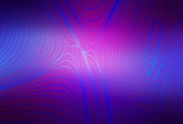 Luz Púrpura Diseño Vectorial Rosa Con Líneas Iris Una Ilustración — Vector de stock