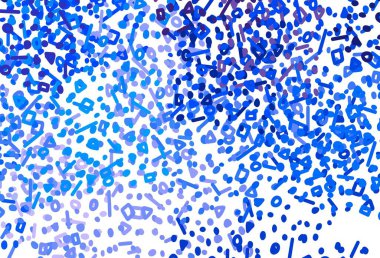 Koyu pembe, rastgele şekilli mavi vektör deseni. Modern tarzda değişen renkli kaotik formlar. İşiniz için en iyi akıllı tasarım.