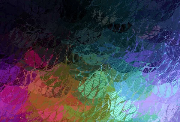 Световой Многоцветный Вектор Искушает Хаотичными Цветами Декоративный Дизайн Абстрактном Стиле — стоковый вектор
