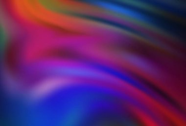 Açık mavi, kırmızı vektör bulanık ve renkli desen. Gradyan tasarımlı, soyut, ışıltılı çizimler. İşiniz için en iyi bulanık tasarım..