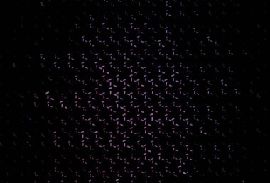 Düz çizgileri olan koyu pembe vektör düzeni. Bulanık dekoratif tasarım basit bir şekilde çizgilerle. Reklamınız, posteriniz, afişiniz için en iyi tasarım.