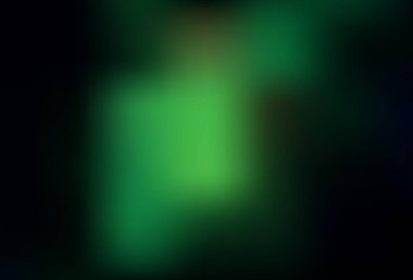 Koyu yeşil vektör soyut çizim. Görüntü stili ve gradyanı olan yeni renkli çizimler. Web siteniz için bulanık tasarım.