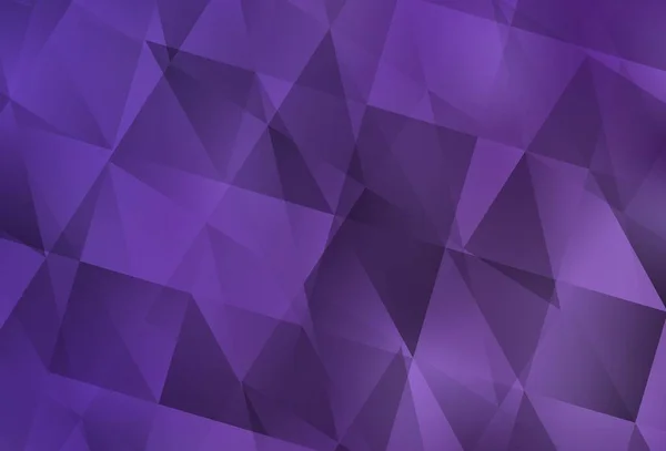 浅紫色矢量多边形背景 带渐变的多边形抽象图 全新的横幅模板 — 图库矢量图片