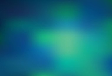 Açık yeşil vektör soyut parlak şablonu bulanıklaştırdı. Soyut ve gradyan renkte renkli çizimler. Web siteniz için bulanık tasarım.
