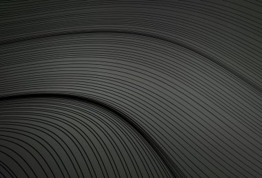 Çizgileri olan hafif gri vektör şablonu. Eğilimli soyut bir çizim. Fikirlerin için bir örnek..