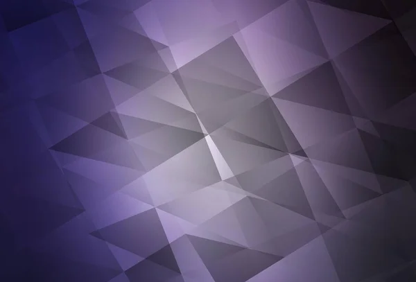 浅紫色矢量抽象多边形背景 色彩斑斓的三角形抽象图解 全新的横幅模板 — 图库矢量图片