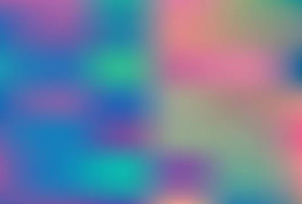 Lichtgroene Vector Kleurrijke Wazige Achtergrond Abstract Kleurrijke Illustratie Met Verloop — Stockvector