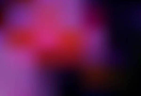 Vettore Rosa Scuro Offuscata Modello Luminoso Illustrazione Astratta Colorata Con — Vettoriale Stock