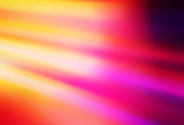 Açık Pembe, sarı vektör soyut bulanık düzen. Eğilimli zarif, parlak bir çizim. Marka kitabı için zarif bir arkaplan.