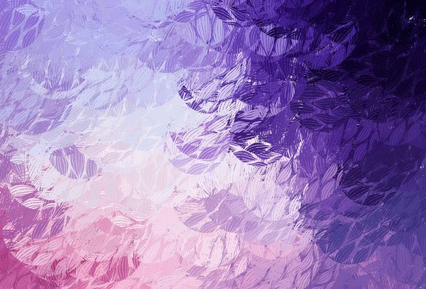 Violet Clair Fond Vectoriel Rose Avec Des Formes Abstraites Illustration — Image vectorielle