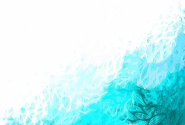 Rosa Chiaro Sfondo Vettoriale Blu Con Linee Spiritose Illustrazione Colorata — Vettoriale Stock
