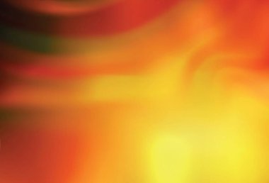 Açık Turuncu vektör parlak şablonu bulanıklaştırdı. Renkli soyut çizimler ve gradyan. İş tasarımınız için yeni biçim.