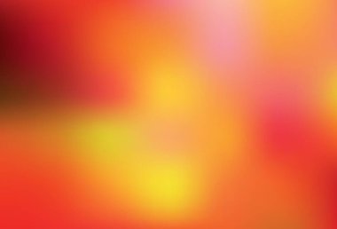 Açık Kırmızı, sarı vektör bulanık şablon. Parlak renkli bir illüstrasyon. Marka kitabı için zarif bir arkaplan.