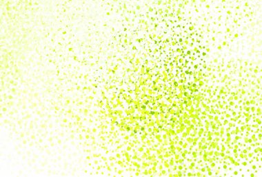 Açık yeşil, diskli kırmızı vektör dokusu. Renkli su damlaları olan modern soyut çizimler. Reklamlar, broşürler için desen.