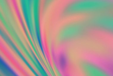 Açık pembe, sarı vektör renkli bulanık arkaplan. Renkli soyut çizimler ve gradyan. Marka kitabı için zarif bir arkaplan.