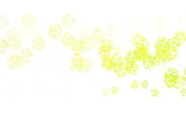 Açık yeşil, rastgele şekilli kırmızı vektör deseni. Rastgele şekillerle soyut tarzda dekoratif tasarım. Duvar kağıtları için zarif tasarım.