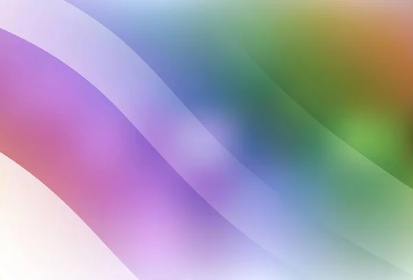 Lumière Multicolore Vecteur Flou Brillant Modèle Abstrait Illustration Colorée Abstraite — Image vectorielle