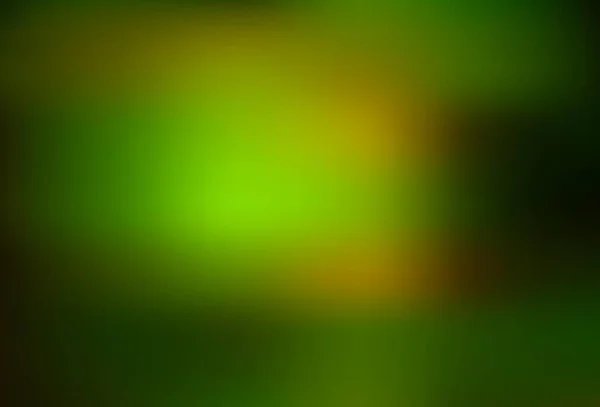 ダークグリーンのベクトル抽象的な明るいパターン グラデーションのカラフルな抽象イラスト 携帯電話の背景 — ストックベクタ