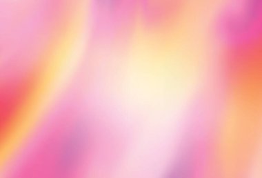 Açık pembe, sarı vektör renkli soyut arkaplan. Parlak renkli bir illüstrasyon. İşiniz için en iyi bulanık tasarım..