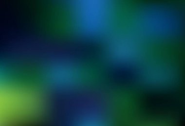 Koyu mavi, yeşil vektör modern zarif düzen. Soyut renkli gradyan çizimi. Tasarımının yeni yolu.