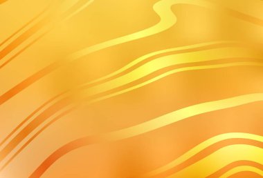 Açık sarı vektör parlak şablonu bulanıklaştırdı. Parlak renkli bir illüstrasyon. Çalışmalarınız için akıllı tasarım.