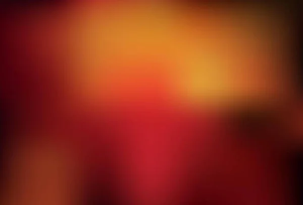Темно Красный Желтый Вектор Размытый Фон Красочная Иллюстрация Абстрактном Стиле — стоковый вектор