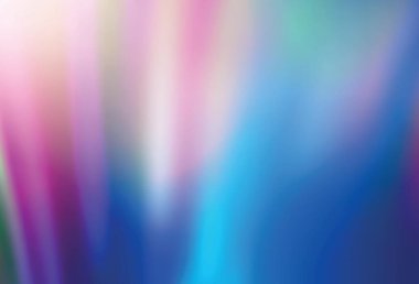 Açık mavi, sarı vektör parlak soyut düzen. Eğilimli zarif, parlak bir çizim. İşiniz için en iyi bulanık tasarım..