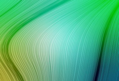 Açık yeşil vektör bulanık şablon. Görüntü tarzında tamamen yeni bir renkli çizim. Tasarımının yeni yolu.