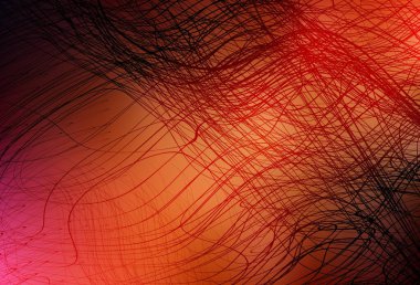 Koyu kırmızı vektör soyutlanmış yerleşim. Gradyan tasarımlı, soyut, ışıltılı çizimler. Bir cep telefonu için arka plan.