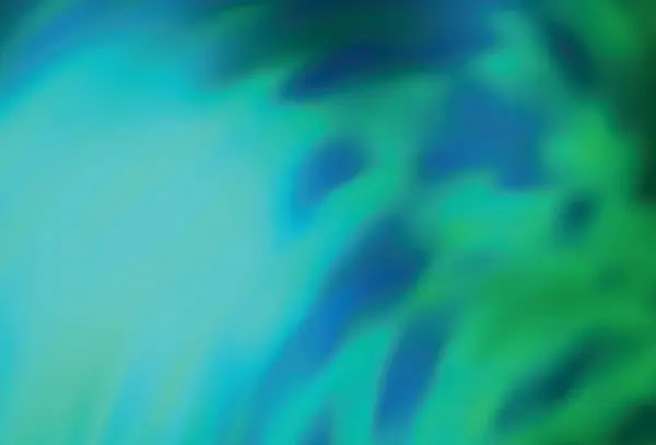 Hellgrüner Vektor Verschwimmt Helles Muster Eine Elegante Helle Illustration Mit — Stockvektor