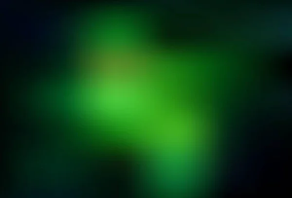 Modello Luminoso Astratto Vettore Verde Scuro Illustrazione Astratta Colorata Con — Vettoriale Stock