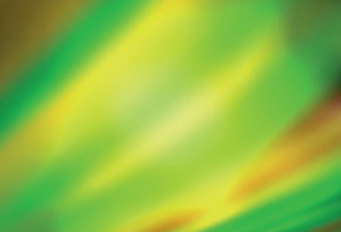 Açık yeşil, sarı vektör soyut parlak şablon. Soyut renkli gradyan çizimi. Tasarımının yeni yolu.