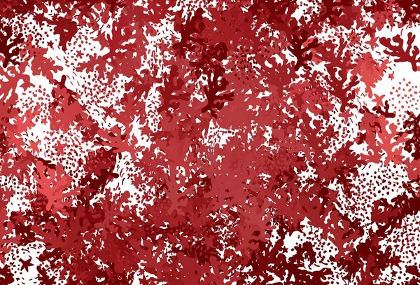 Світло Червоний Векторний Фон Абстрактними Формами Декоративний Дизайн Абстрактному Стилі — стоковий вектор