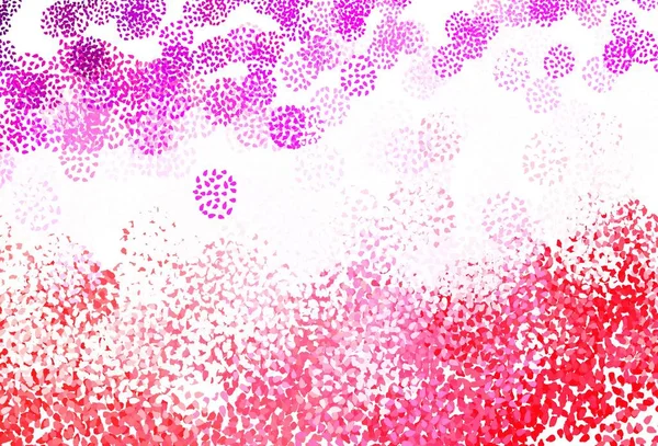 Светло Фиолетовый Розовый Вектор Искушают Хаотичными Цветами Современная Абстрактная Иллюстрация — стоковый вектор