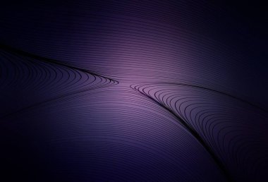 Koyu mor çizgili vektör arkaplan. Alnında çizgiler olan soyut bir çizim. Marka kitabı için şık bir desen.