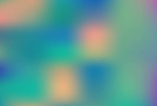 Світло Блакитний Жовтий Вектор Розмитий Блиск Абстрактний Шаблон Елегантна Яскрава — стоковий вектор