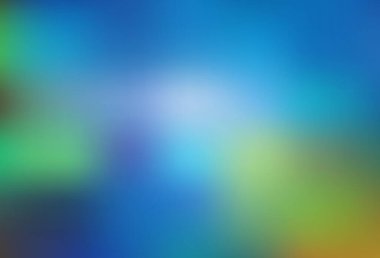 Açık mavi, yeşil vektör bulanık arkaplan. Gradyan ile modern soyut çizim. Bir cep telefonu için arka plan.