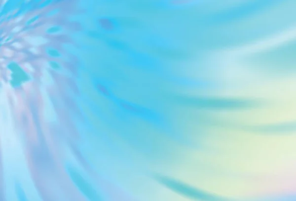 Bleu Clair Vecteur Vert Motif Lumineux Abstrait Illustration Colorée Dans — Image vectorielle
