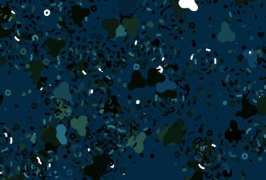 Memphis şekilli açık yeşil vektör arkaplanı. Soyut gradyan şekilli basit renkli çizimler. Web siteniz için basit tasarım.