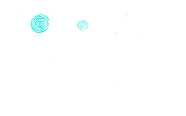 Cahaya Biru Hijau Vektor Abstrak Pola Dengan Mawar Ilustrasi Cerah - Stok Vektor
