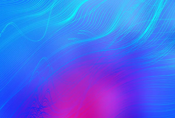 Rosa Claro Vector Azul Diseño Abstracto Brillante Ilustración Abstracta Moderna — Archivo Imágenes Vectoriales