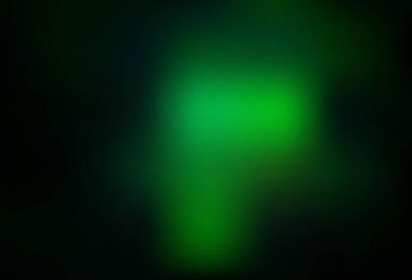 Koyu yeşil vektör soyut parlak şablonu bulanıklaştırdı. Görüntü tarzında tamamen yeni bir renkli çizim. İşiniz için en iyi bulanık tasarım..