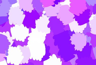 Soyut biçimlerde açık pembe vektör dokusu. Soyut tarzda rengarenk gradyan şekilleri olan bir resim. Kartvizitiniz için modern tasarım.