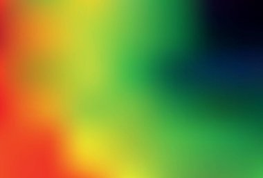 Koyu Çokrenkli vektör şablonu bulanıklaştırdı. Soyut renkli gradyan çizimi. İşiniz için en iyi bulanık tasarım..