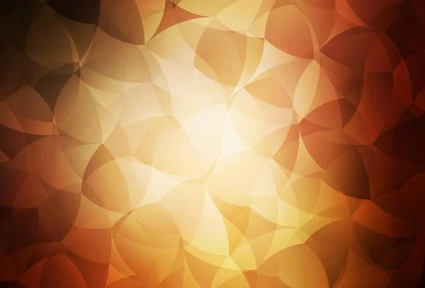 Тёмно Оранжевый Вектор Абстрактный Многоугольник Красочная Абстрактная Иллюстрация Треугольниками Треугольный — стоковый вектор