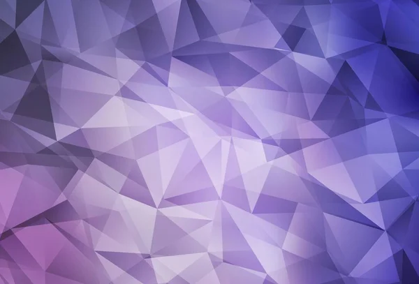 Світло Фіолетовий Вектор Низькополімерне Компонування Креативна Геометрична Ілюстрація Стилі Орігамі — стоковий вектор