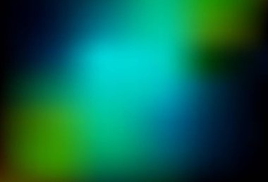 Koyu mavi, sarı vektör bulanık parlak soyut arkaplan. Gradyan ile modern soyut çizim. İşiniz için en iyi bulanık tasarım..