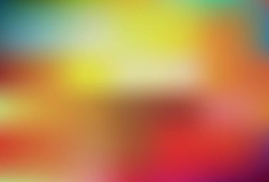 Açık yeşil, kırmızı vektör bulanık arkaplan. Gradyan ile modern soyut çizim. Marka kitabınız için yeni biçim tasarımı.